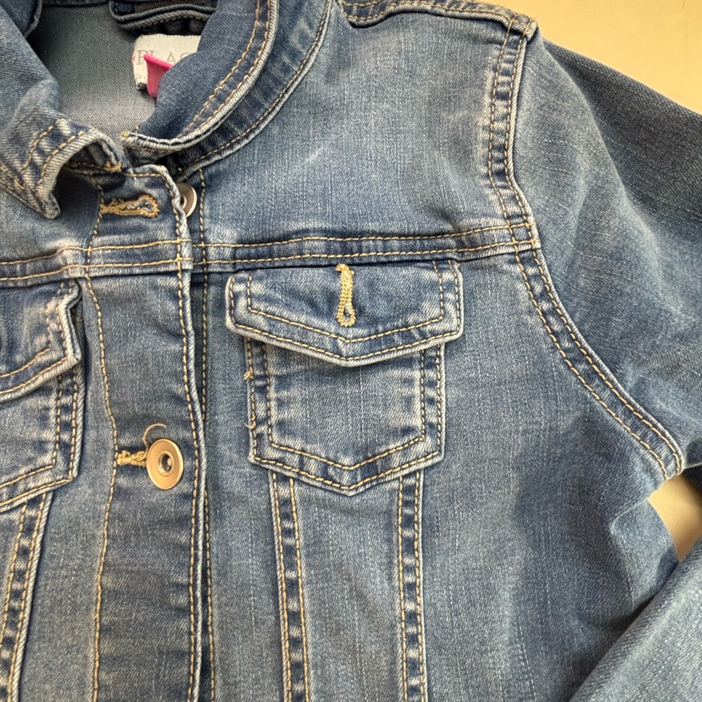 Place Kids Denim Jacket with Button Details - Picture 2 of 8